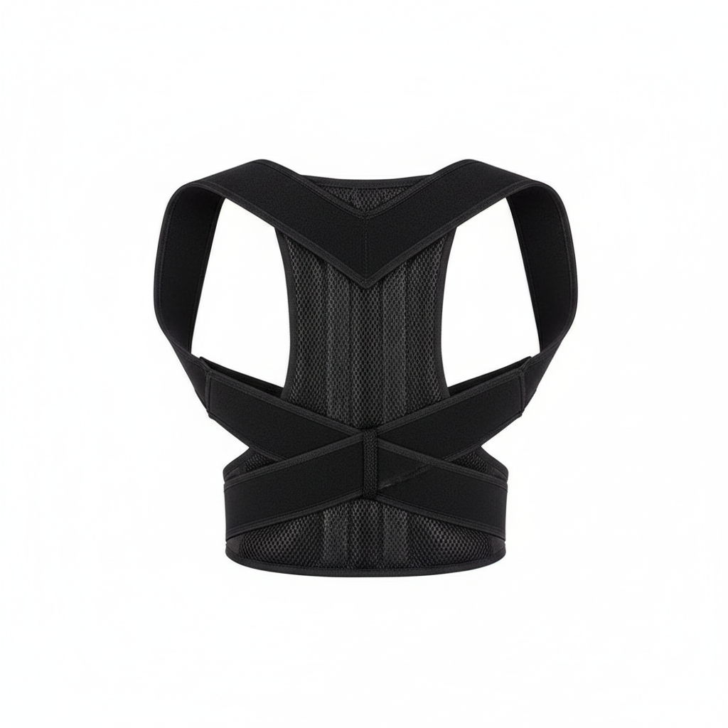Posture Corrector for Men and Women, Adjustable Full Back Brace Support Shoulder Straightener for Improving Posture, Back Relief